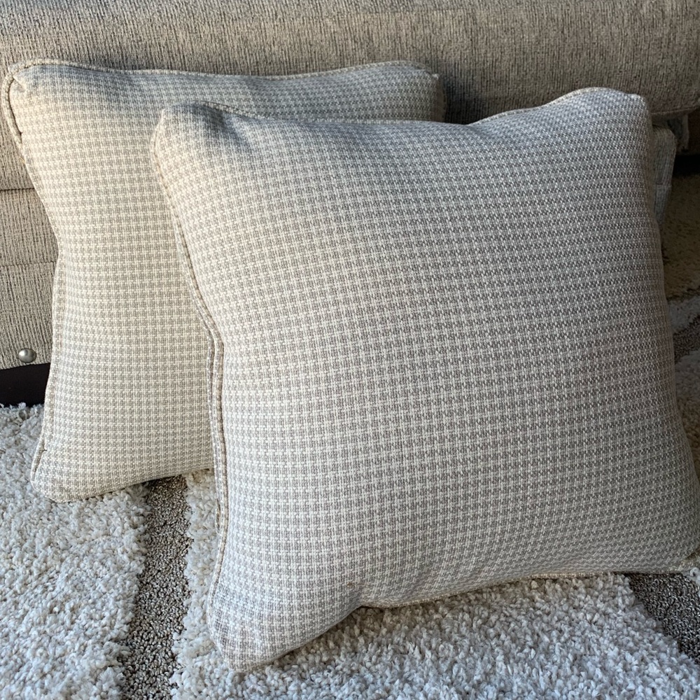 Two couch or bed pillows - never used!